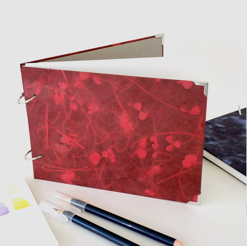 Refillable A5 Sketch Book Hardback Landscape Sketch Book Etsy