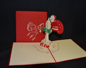 3-d-Pop-up-Weihnachtskarte