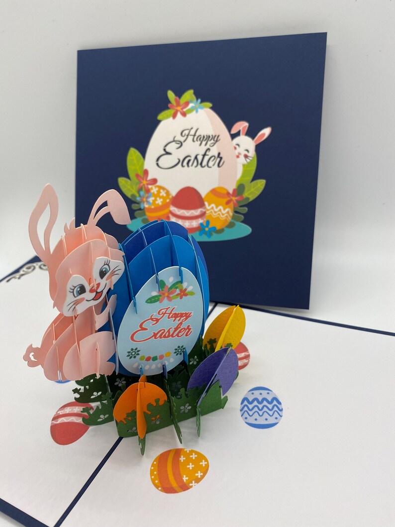 Easter Card, Pop up Card, 3-d Pop up Card, Popup Card, 3d Popup Card ...