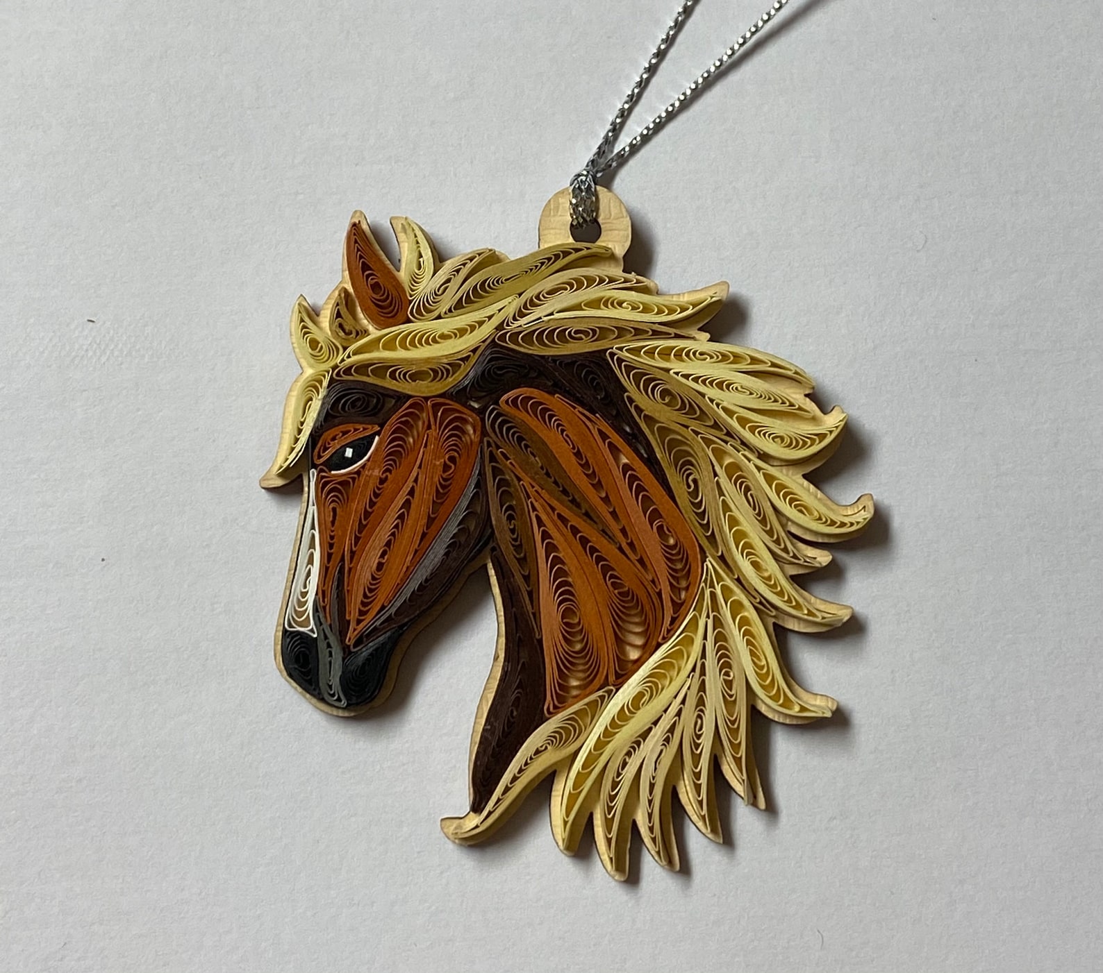 Horse ornament handmade ornament quilling quilled ornament Etsy