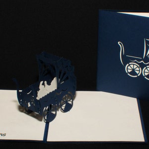 Baby Boy 3-d-Pop-up-Karte