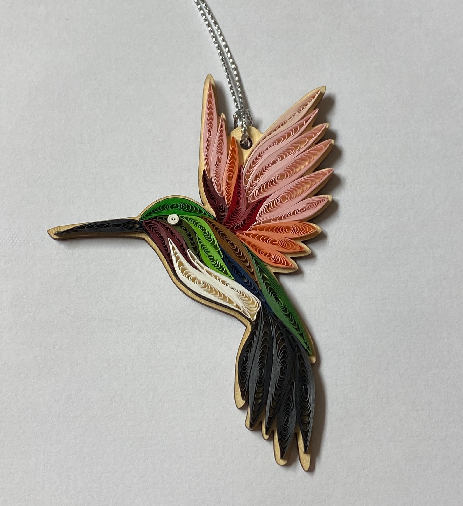 Hummingbird Ornament Handmade Ornament for Bird Lovers Etsy