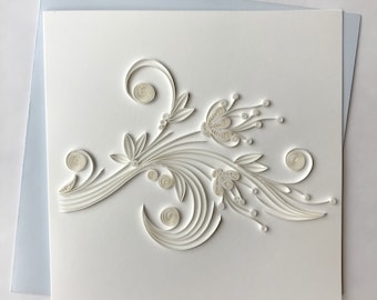 Quilled Greeting Card, Quilling Greeting Card, handmade greeting card, quilling cards, quilled cards, Greeting Card