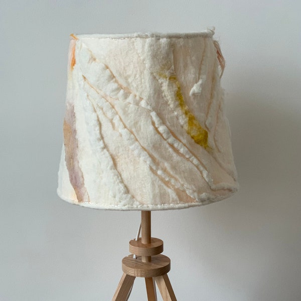 Felt table lampshade “Venetian Carnival” without stand