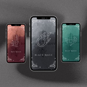 FFXIV Job Tarot Card – Magic Ranged, Digital Download for Final Fantasy Fans