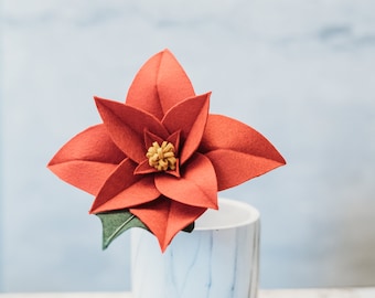 Tutorial - Make your own Poinsettia - Beginner - Download/Printable PDF Tutorial