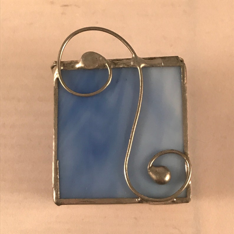 Small Stained Glass Ring Box