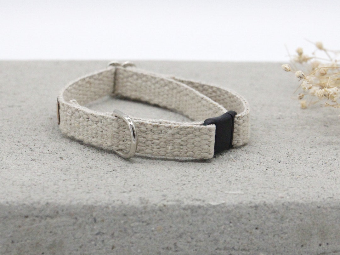 Eco Friendly Just Hemp Cat Collar Hemp Cat Collar Etsy