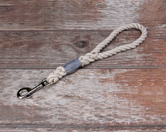 Traffic Lead, Short Dog Leash, Hemp Rope Dog Leash, Dog Leash, Dog Lead, Handmade Leash