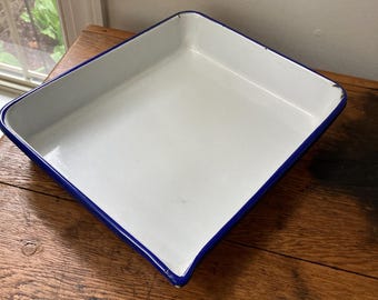 Vintage 12x10” Cesco Photographic Tray, Acid Resistant Photographic Tray