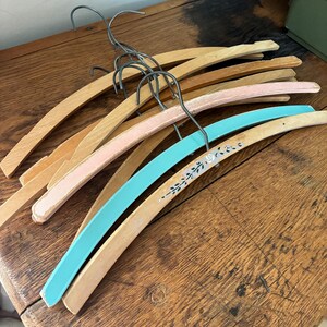 Antique Wood Hangers - Etsy