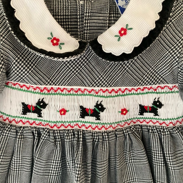 Scottie Dog Dress Etsy