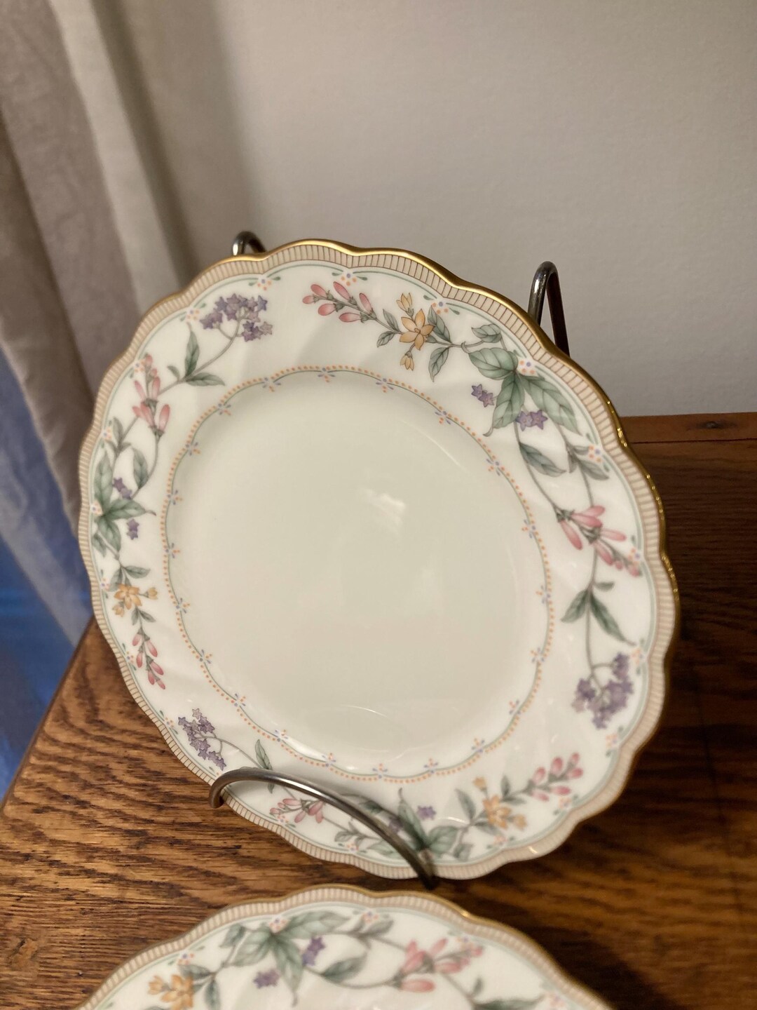 Set of Four Noritake Brookhollow Fine Bone China 6