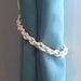 Nancy Burkardt reviewed Light Ivory Nautical Rope Chain Style Tie Backs, Beach Style Tiebacks, Cotton Rope Tiebacks, Rustic Shabby Chic Tiebacks,Beach House Curtain
