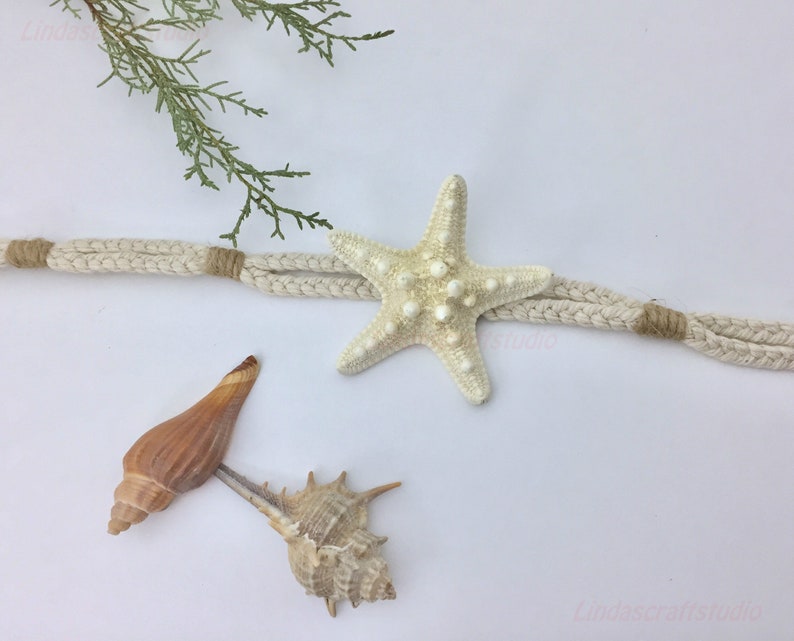 Beach Style Star Fish Curtain Tieback Beach House Decor Sea image 6