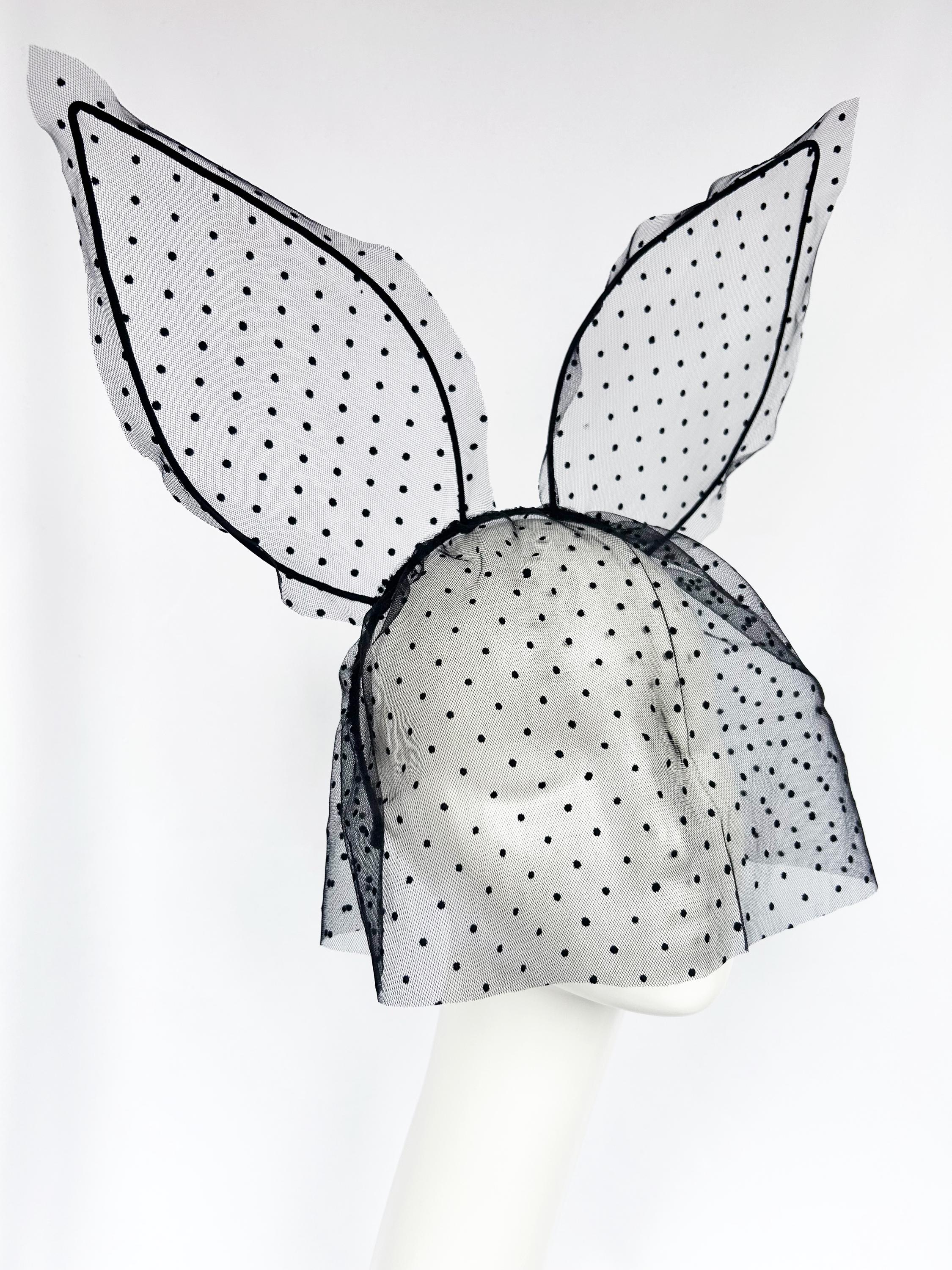 Victorias Secret Lace Veil Bunny Ears Headband Victoria main image 2
