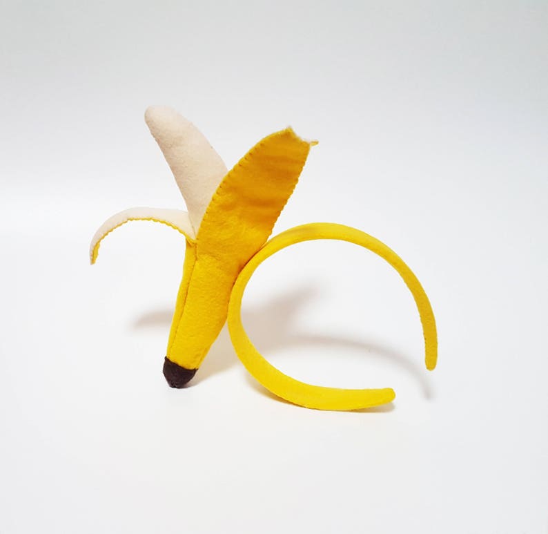 Banana Fascinator / Hat / Headpiece / Fruit Hat / Cocktail Hat Etsy