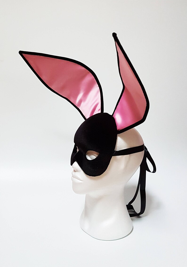 Playboy Bunny Mask / Rabbit Mask / Sexy Accessory / Festival Etsy