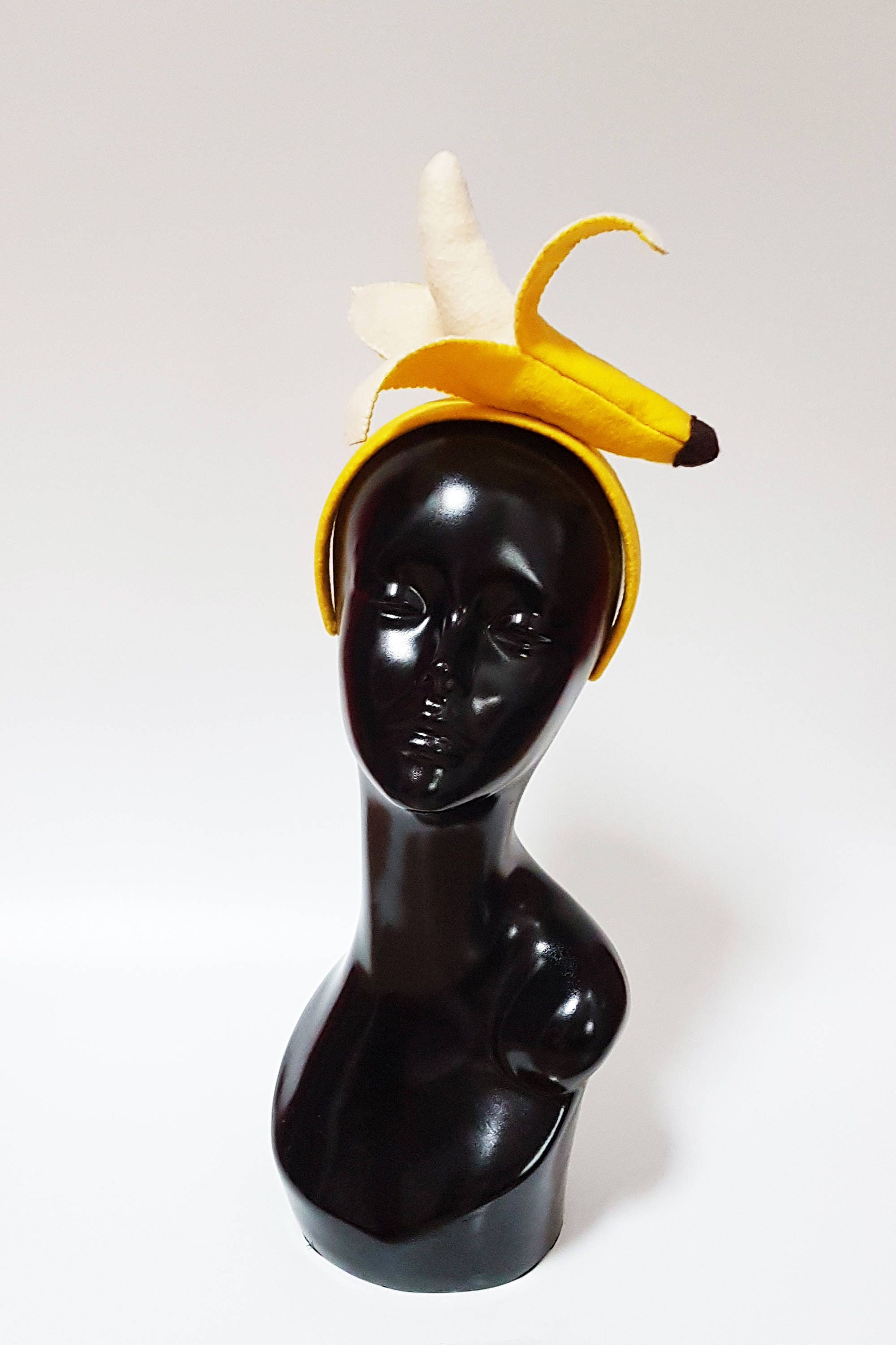 Banana Fascinator / Hat / Headpiece / Fruit Hat / Cocktail Hat Etsy