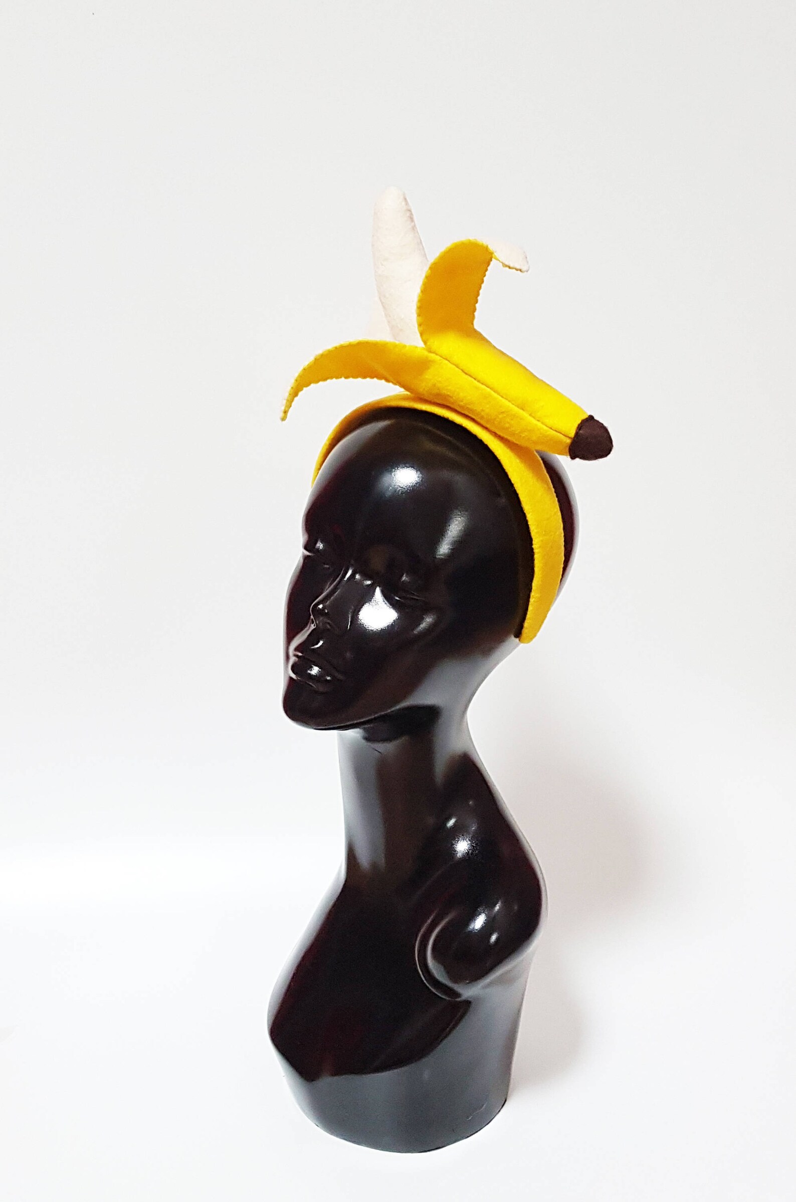 Banana Fascinator / Hat / Headpiece / Fruit Hat / Cocktail Hat Etsy