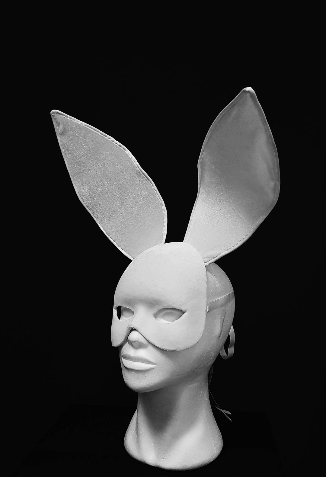 Playboy White Bunny Mask / Rabbit Mask / Sexy Accessory / Etsy