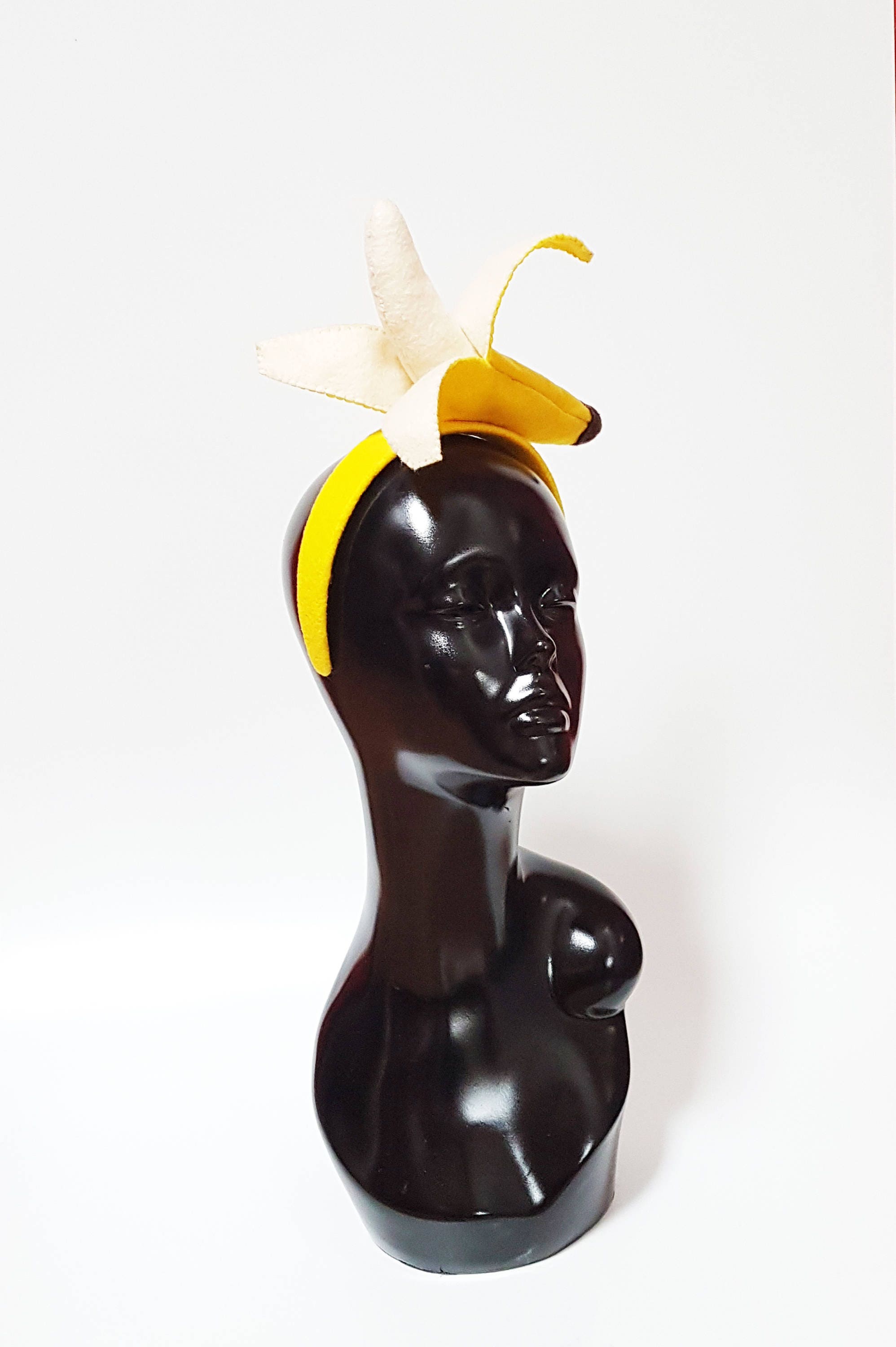 Banana Fascinator / Hat / Headpiece / Fruit Hat / Cocktail Hat Etsy