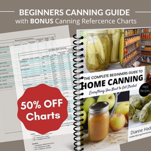Inmaakgids voor beginners met BONUS-kortingsoverzichten met korting en GRATIS kruidenlabels, e-boek, pdf, printables