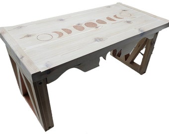 Moon Phases Altar Table