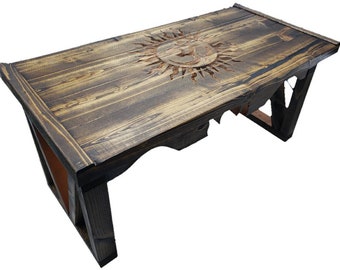 Om Sun Altar Table