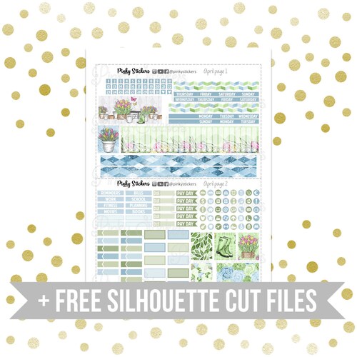 Mini Happy Planner MAY Stickers Kit Printable May Monthly | Etsy