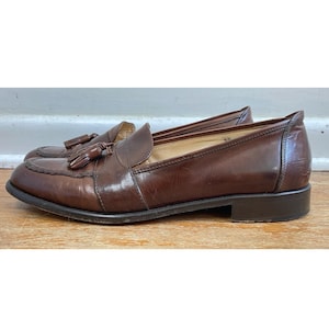 90s Mens Loafers 10 - Etsy