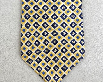 Vintage Tommy Hilfiger Necktie. Yellow Tommy Hilfiger Ties  display picture 3