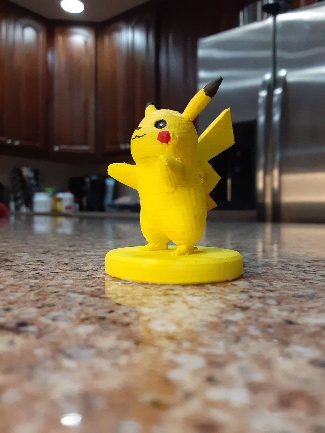 Painted Pikachu 3D Printed Model | Etsy