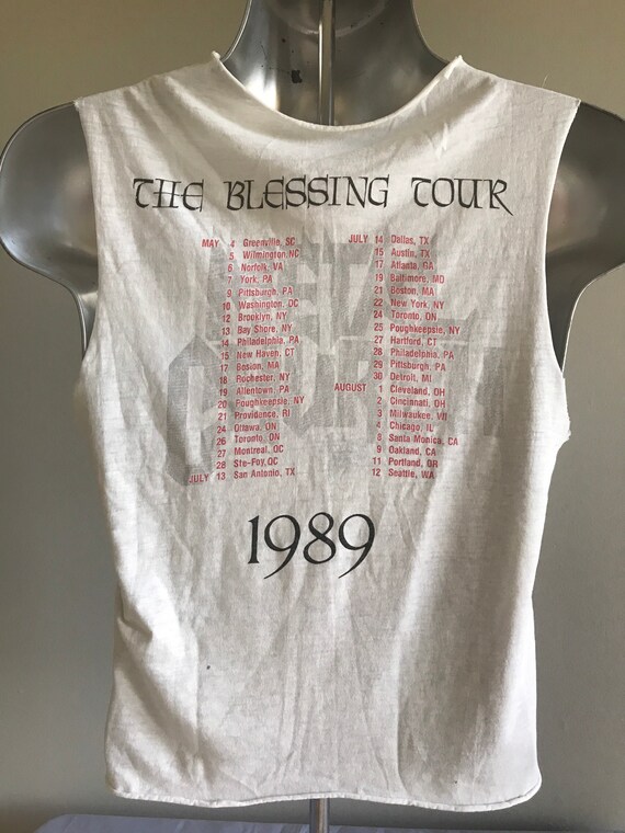1989 METAL CHURCH vintage concert tour shirt 90’s Thr… - Gem