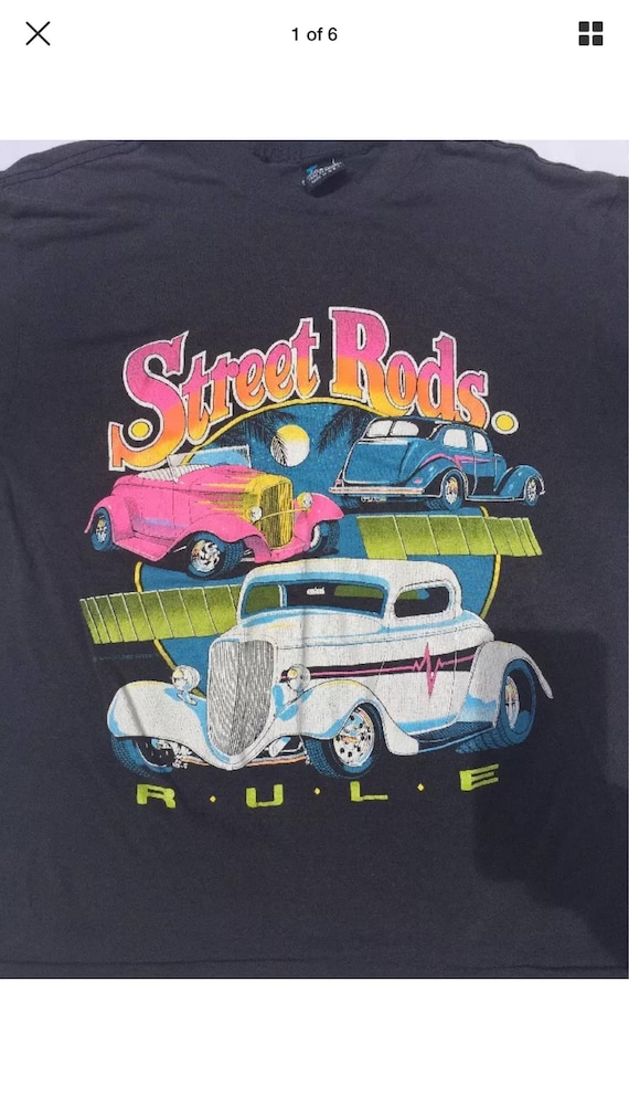 Barbecue Hot Rod T-shirt manches longues BBQ Camion Voiture Oldtimer Fun rétro 1008 BR LS