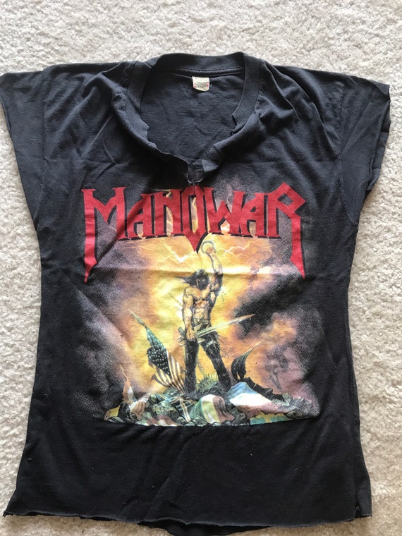 Manowar Vintage Shirt : Warrior Manowar