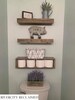 Farmhouse Bathroom Set, 3 shelves, shelf, Floating Shelves 