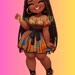 Handmade Ethiopian Haya Doll Ð Vibrant African Ankara Cotton