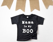 Mama Is My Boo Shirt - Mama Halloween Shirt - Kids Halloween Shirt - Mama Kids Shirt - Halloween Shirts For Kids - Boo Shirt - Cute Boo Shir
