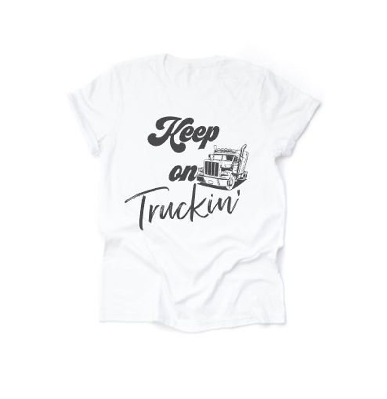 Keep on Truckin Vintage Womens Tee Retro Womens Shirt Etsy