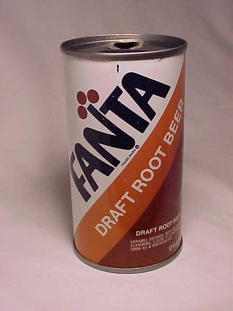 C1960s Fanta Draft Root Beer by Canners for Coca Cola Bottlers Inc