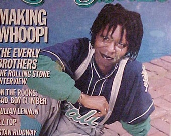May 8, 1986 issue No. 473 Rolling Stone Magazine with Whoopi Goldberg on the cover, Rock N Roll History, Birthday Gift Idea