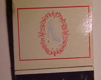 c1960s Silver Slipper Gambling Hall & Saloon Las Vegas, Nevada, Vintage Full Book of Restaurant Advertising Matches Matchbook