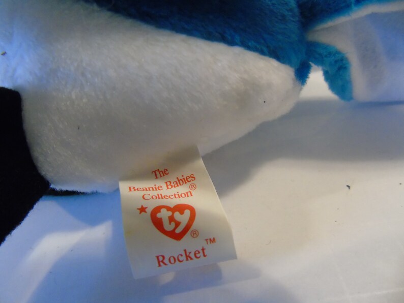 Ty Beanie Babies Rocket the Blue Jay Bird Birth Date March 12 Etsy