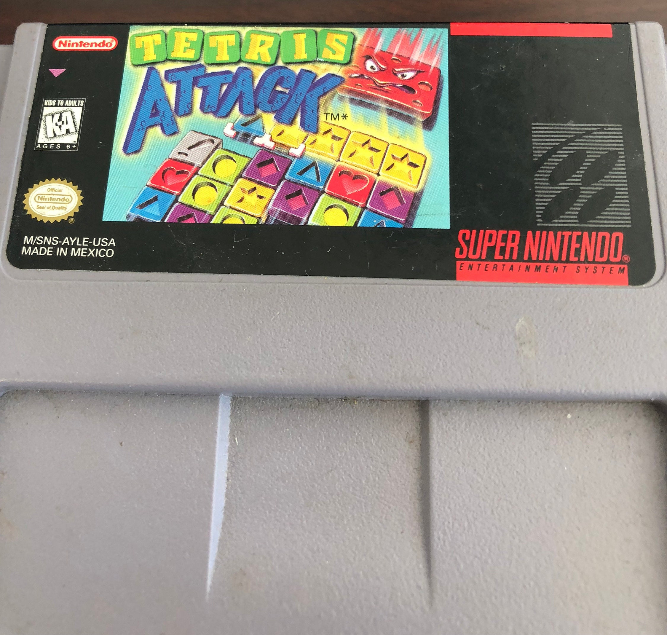 Tetris attack 2025 super nintendo