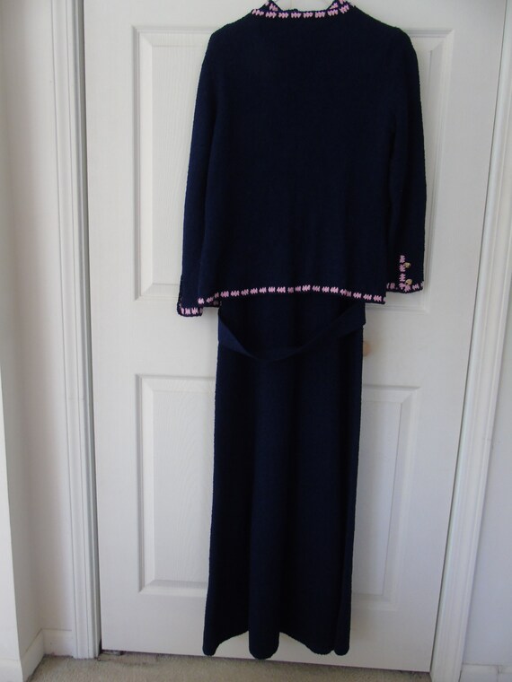 Vintage 1970's Maxi Suit St. John Knits Saks Fift… - image 4