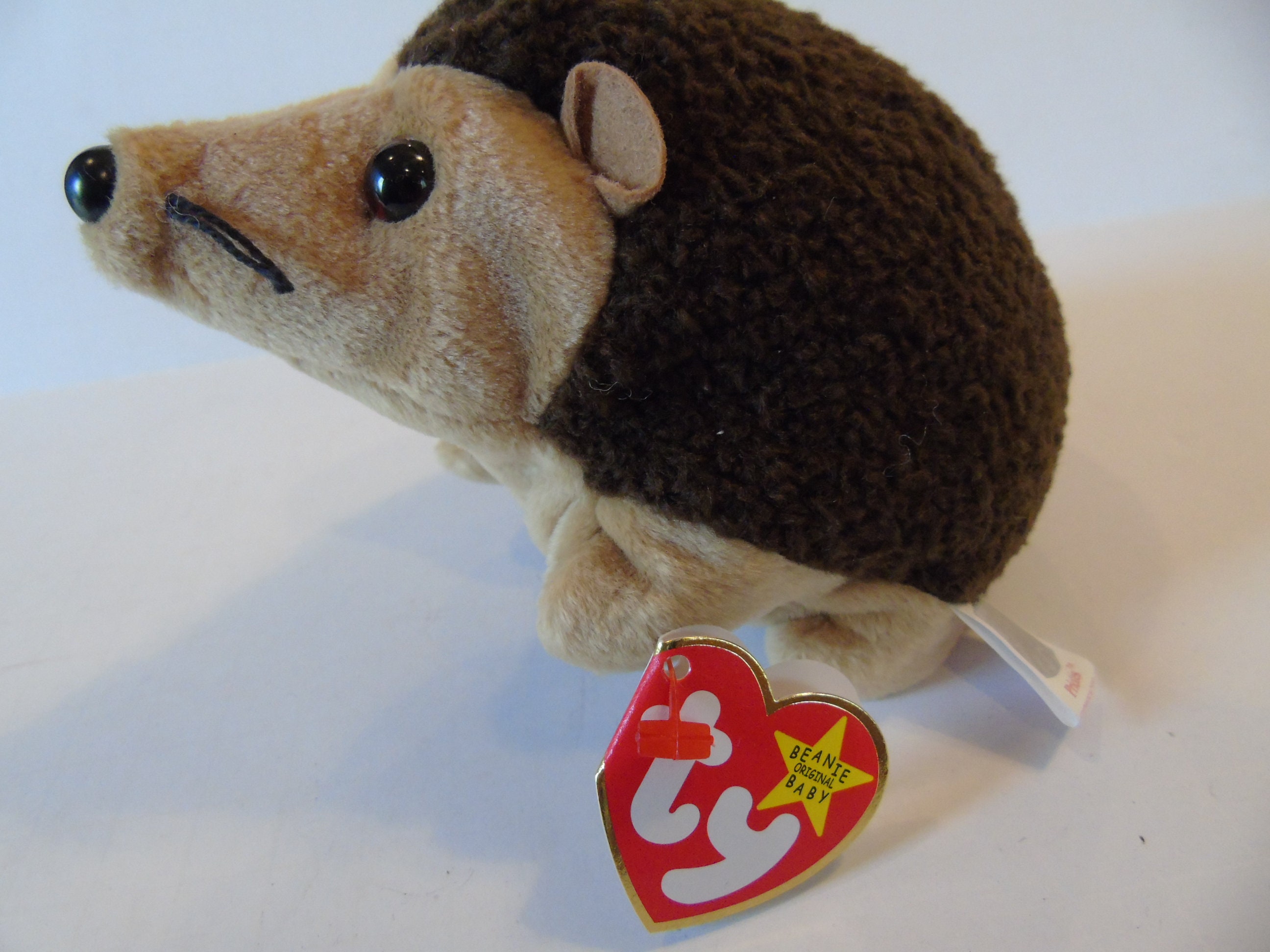 Ty Beanie Babies Prickles the Hedgehog Birth Date February 19