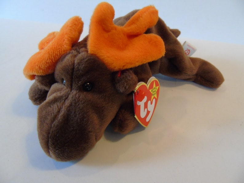 Ty Beanie Babies Chocolate the Moose Birth Date 4-27-93 Style - Etsy