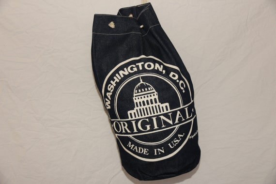 Vintage Washington D. C. Original Denim Shoulder … - image 1