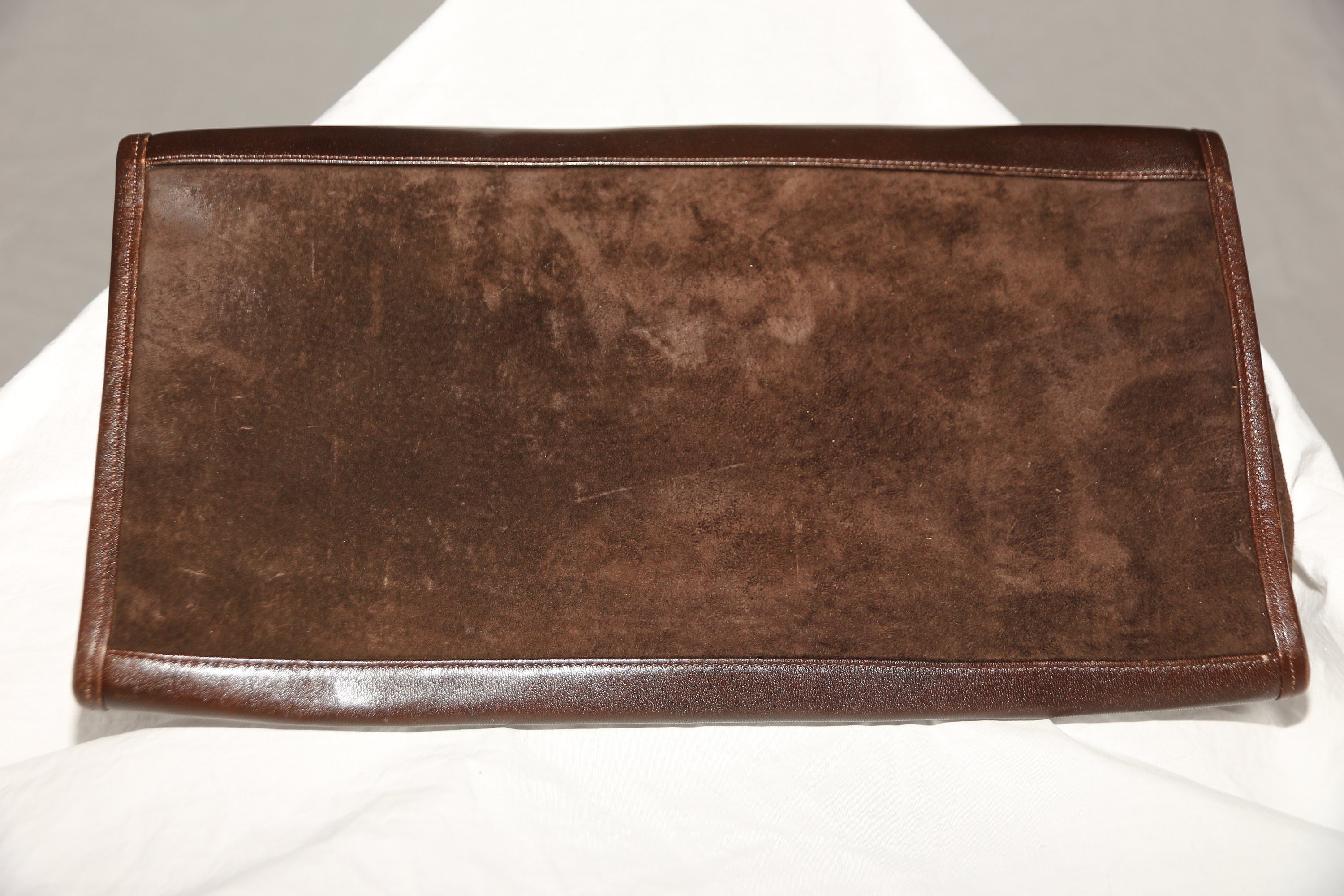 Vintage M. M. Morris Moskowitz Clutch Purse Brown Leather - Etsy